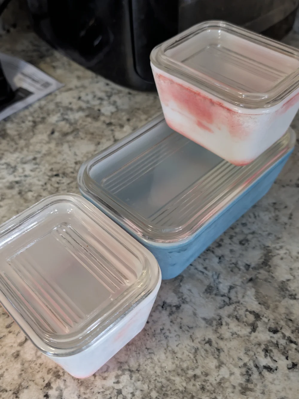 Pyrex vintage glass